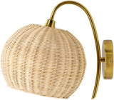 Diya Wall Sconce, Rattan Shade Wall Sconce, Luxury Wall Sconce, Home Decor, Lighting, Wall Sconce, Beach House, Casual Elegance, Design Tip.